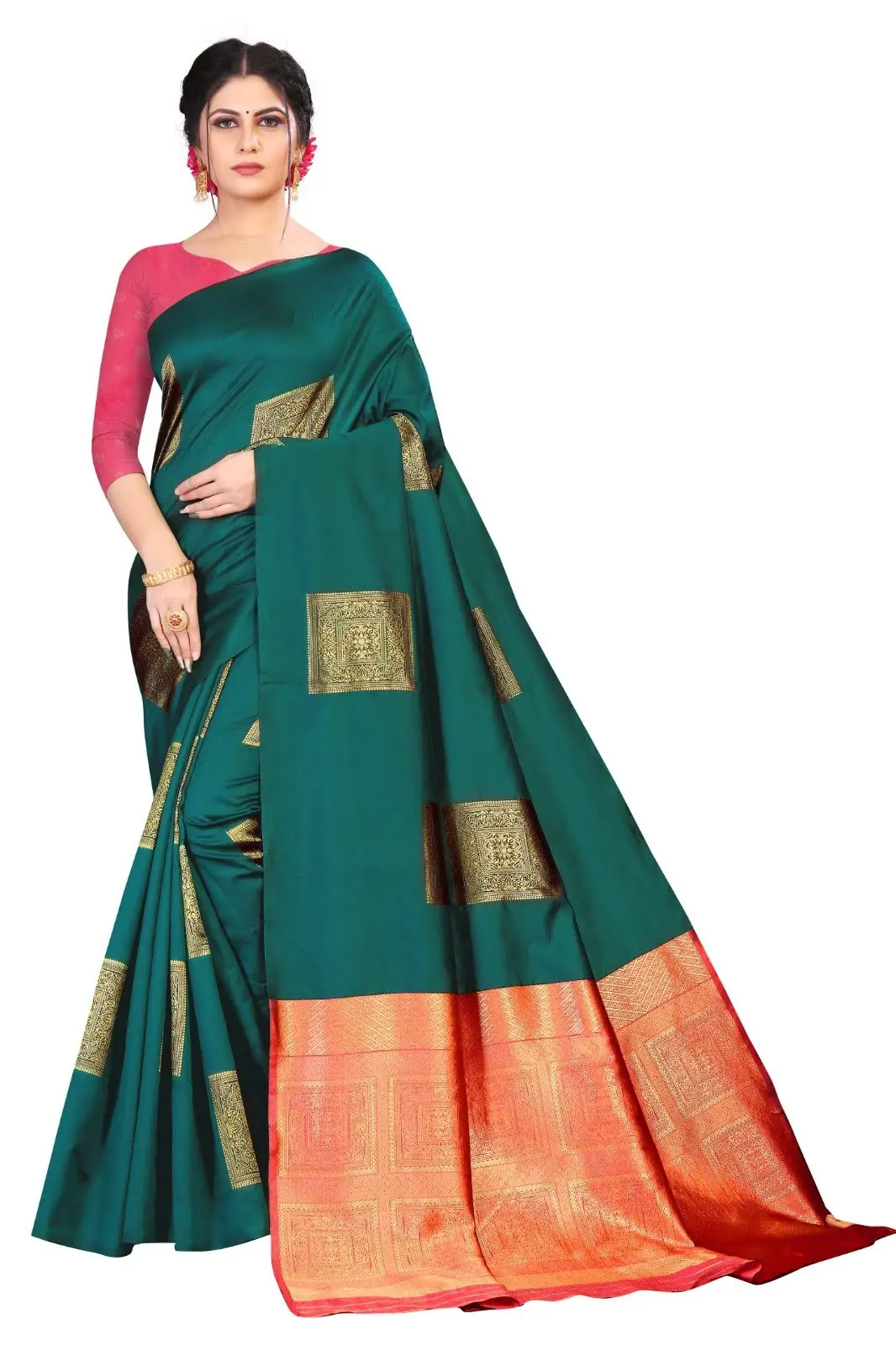 Harvest Sunset Saree