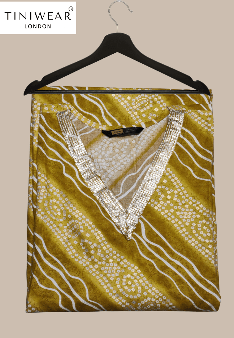 Bandhani Printed Kurti