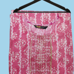 Golden Gleam Pink Kurti