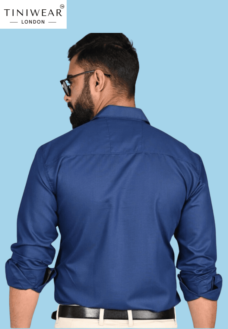 Blue Collar Formal Shirt - Image 5