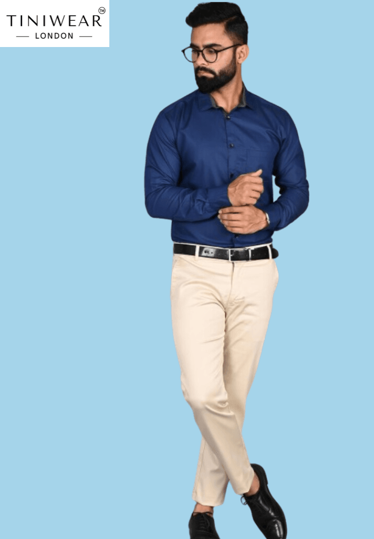 Blue Collar Formal Shirt - Image 6