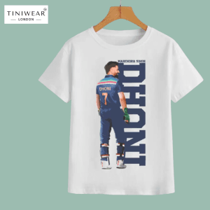 Typography Round Neck Cotton Blend T-Shirt