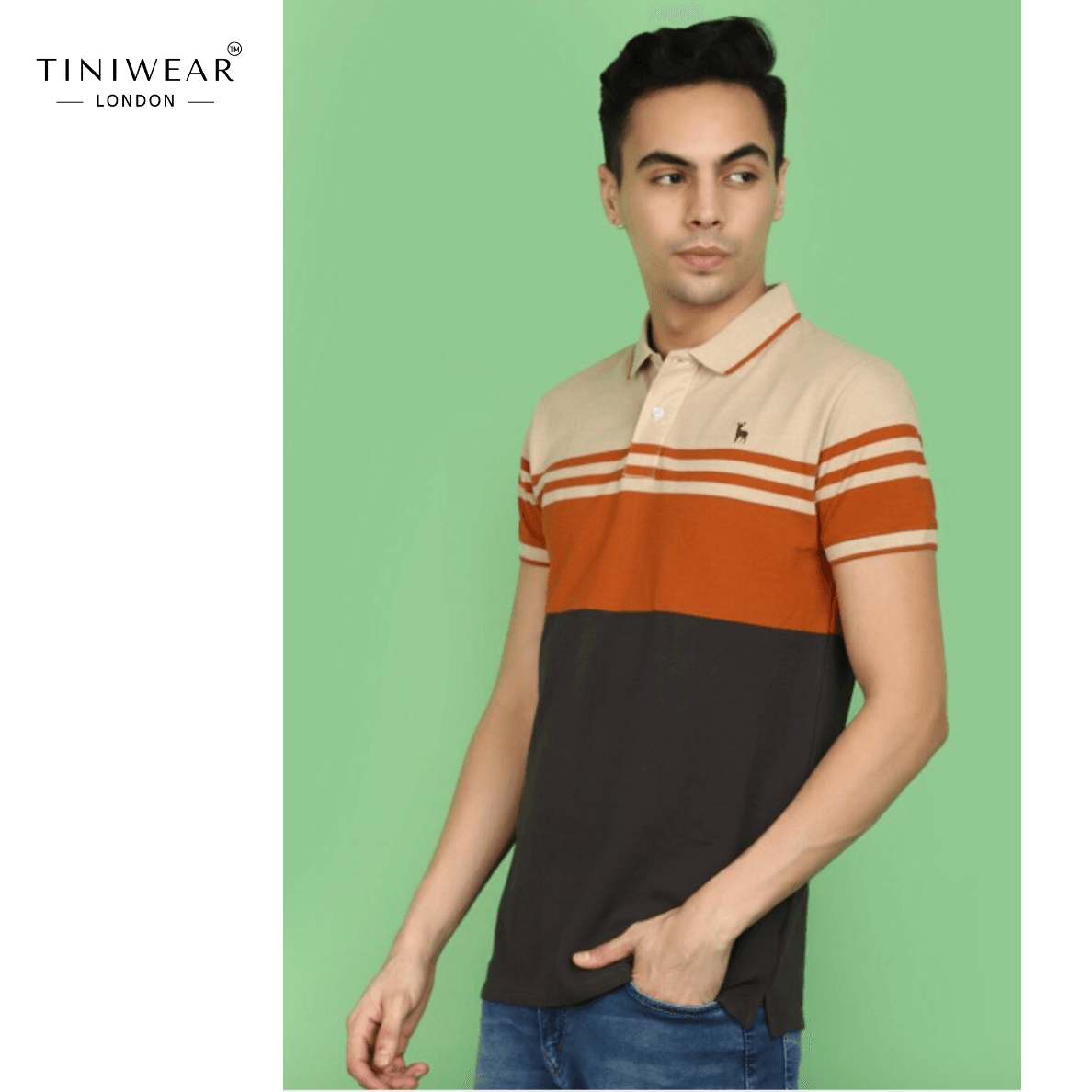 Striped Polo - Image 4