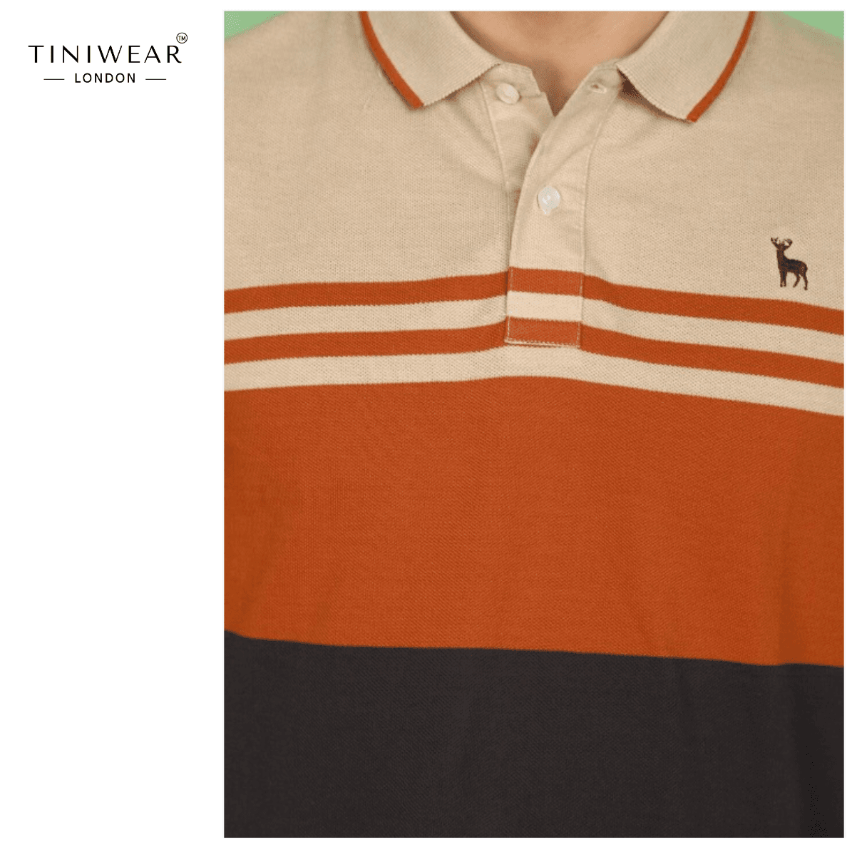 Striped Polo - Image 2