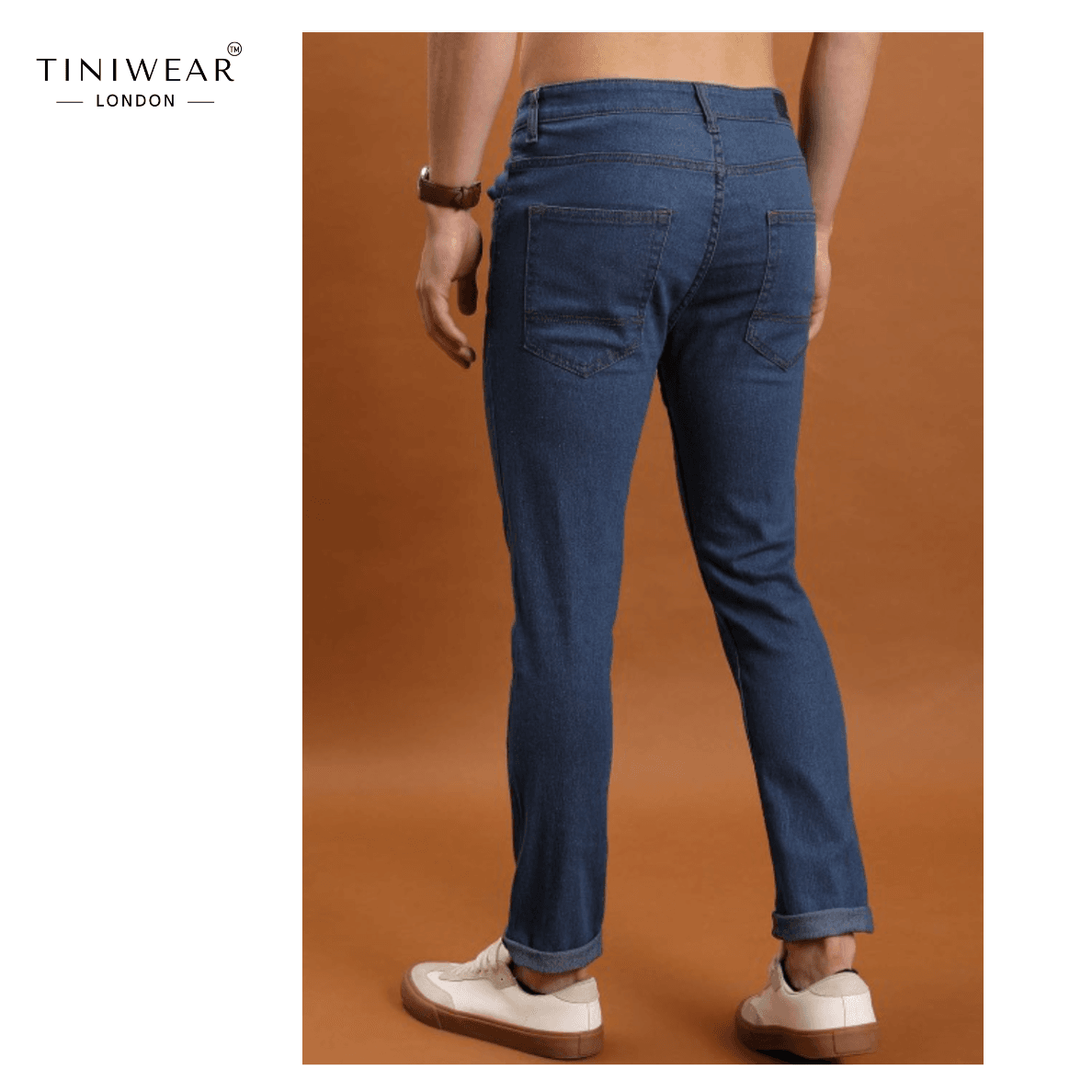 Mid-Rise Stretchable Jeans - Image 5