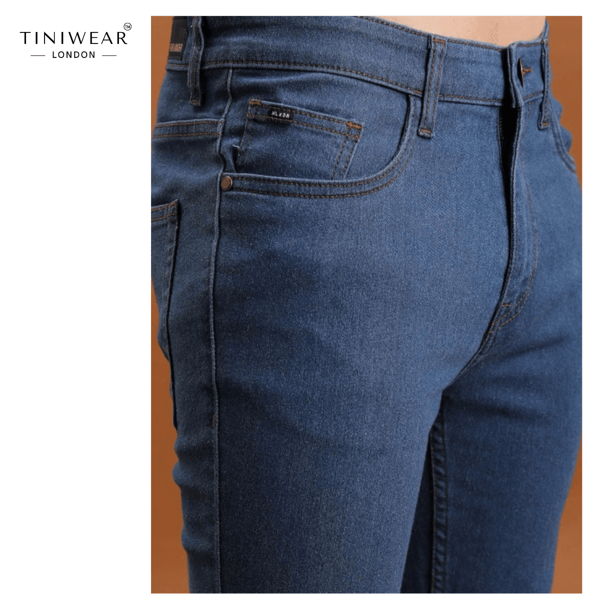 Mid-Rise Stretchable Jeans - Image 6