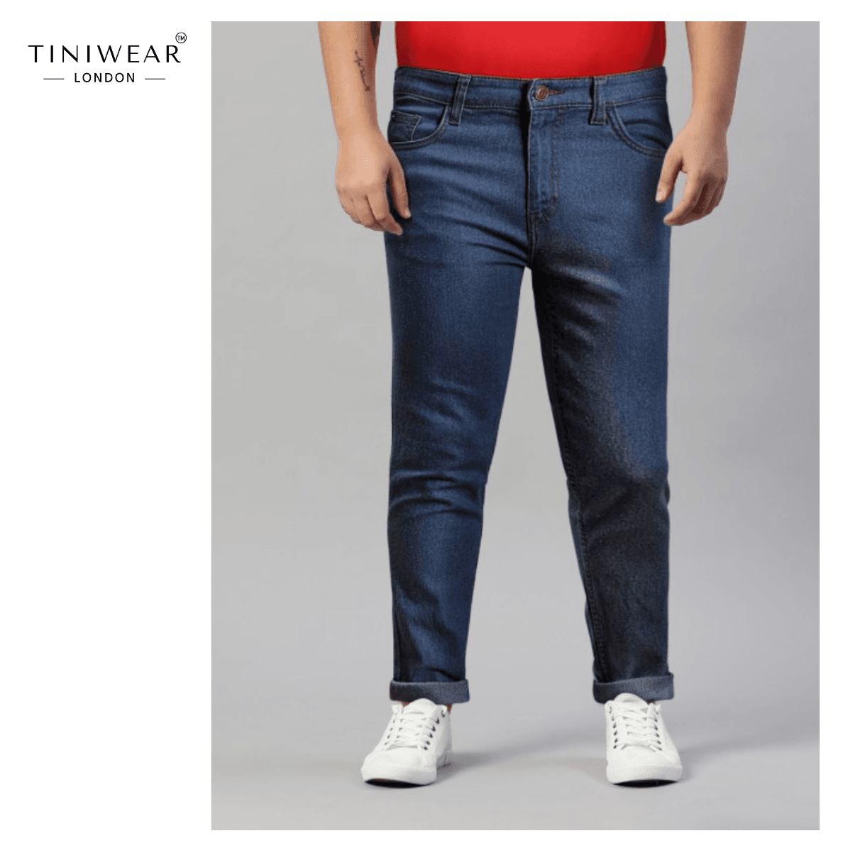 Mid-Rise Stretchable Jeans - Image 7