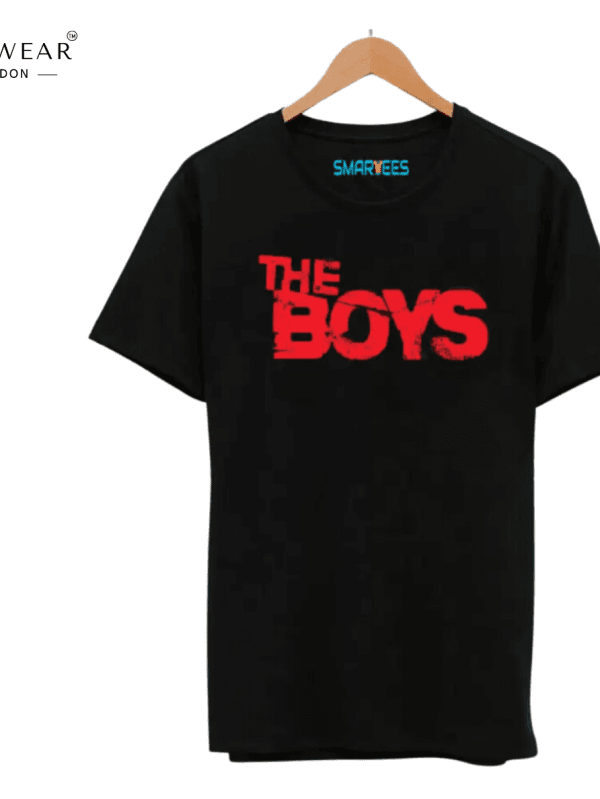 Typography Round Neck Cotton Blend T-Shirt