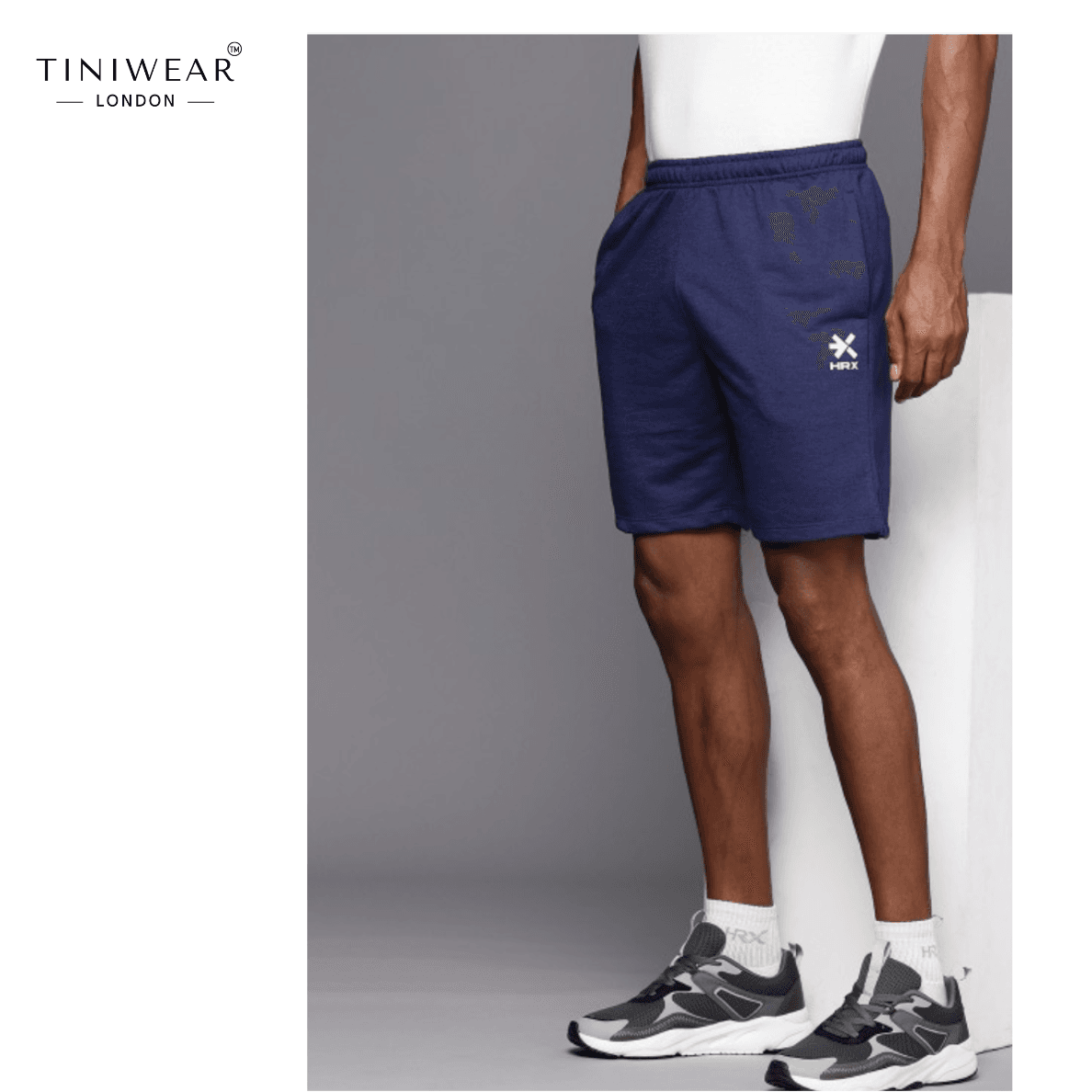 Solid Blue Boxer - Image 2