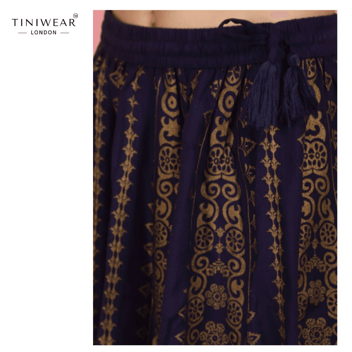 Printed Maxi Skirt - Image 2