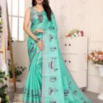 Green Art Silk Saree